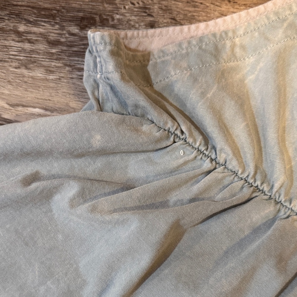 Yak N Yeti Blue-Gray Patterned Overalls - Picture 7 of 7